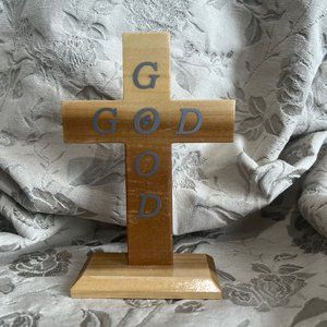 Cross "God Is Good"